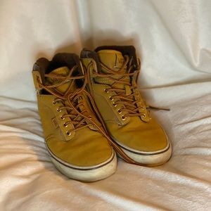 Vans Leather High Tops